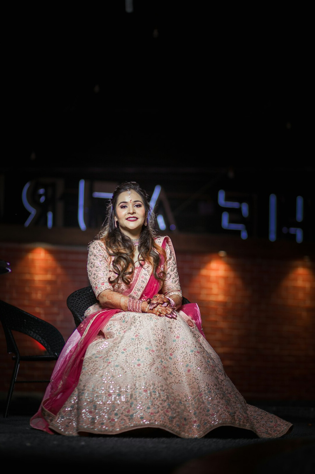 tv personality on stage